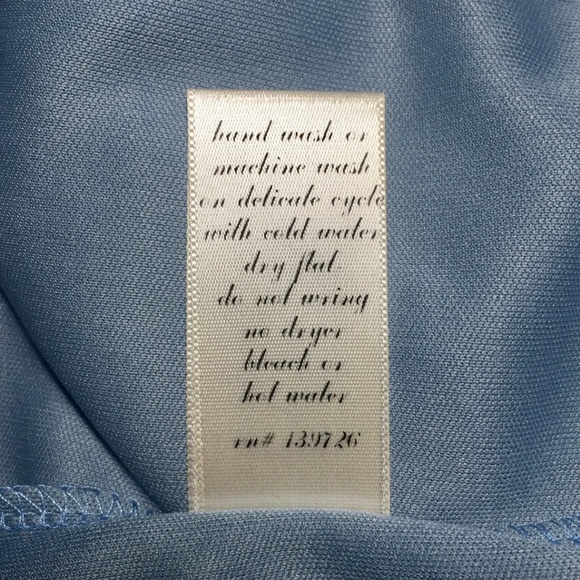 FRANCESCA'S Ayla Blue Kelsee Cold Shoulder Dress - Picture 6 of 6